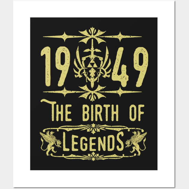 1949 The birth of Legends! Wall Art by variantees